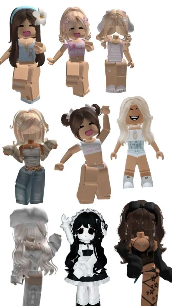 ai character: Girls only gc background