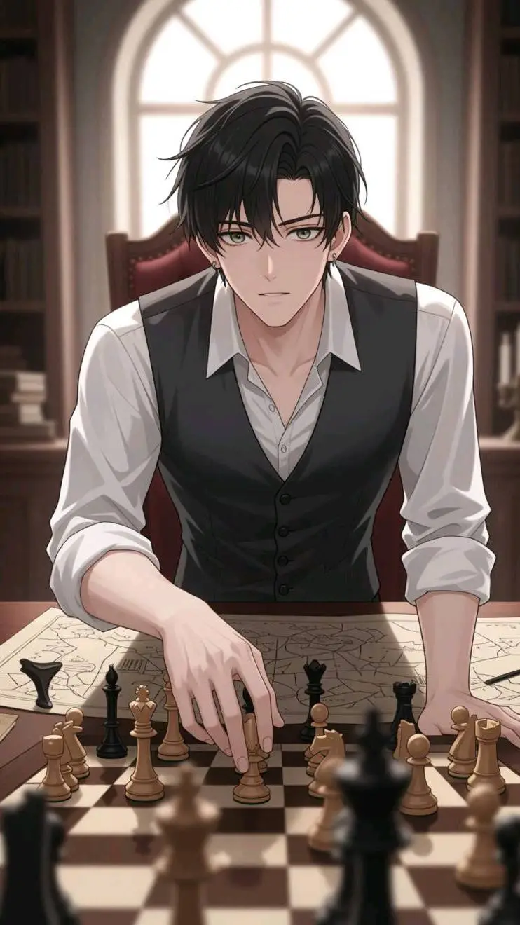 ai character: Kuro  background