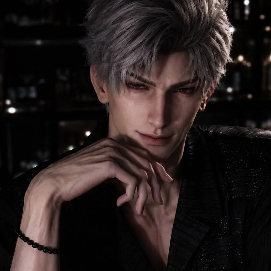 chat with ai character: Sylus au bar...
