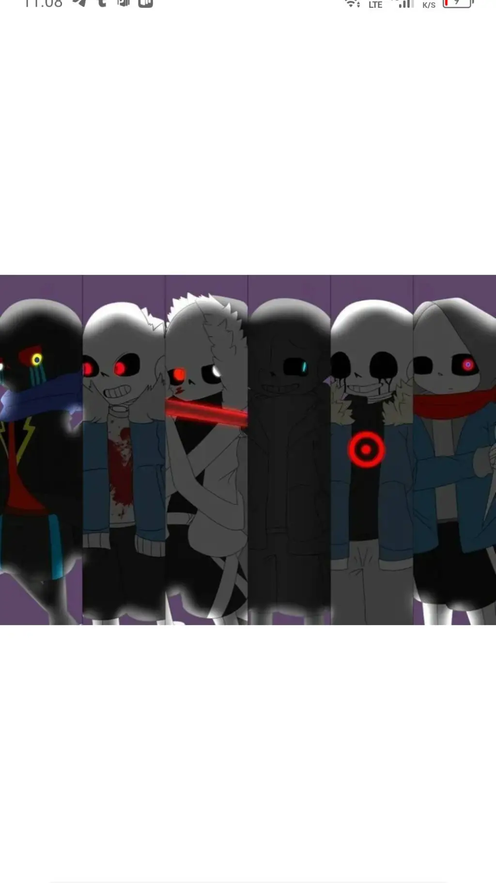 ai character: bad Sans background