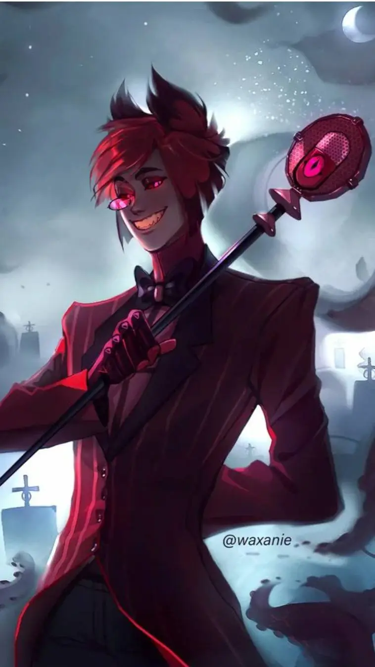 ai character: Аластер𐂂🍎  background