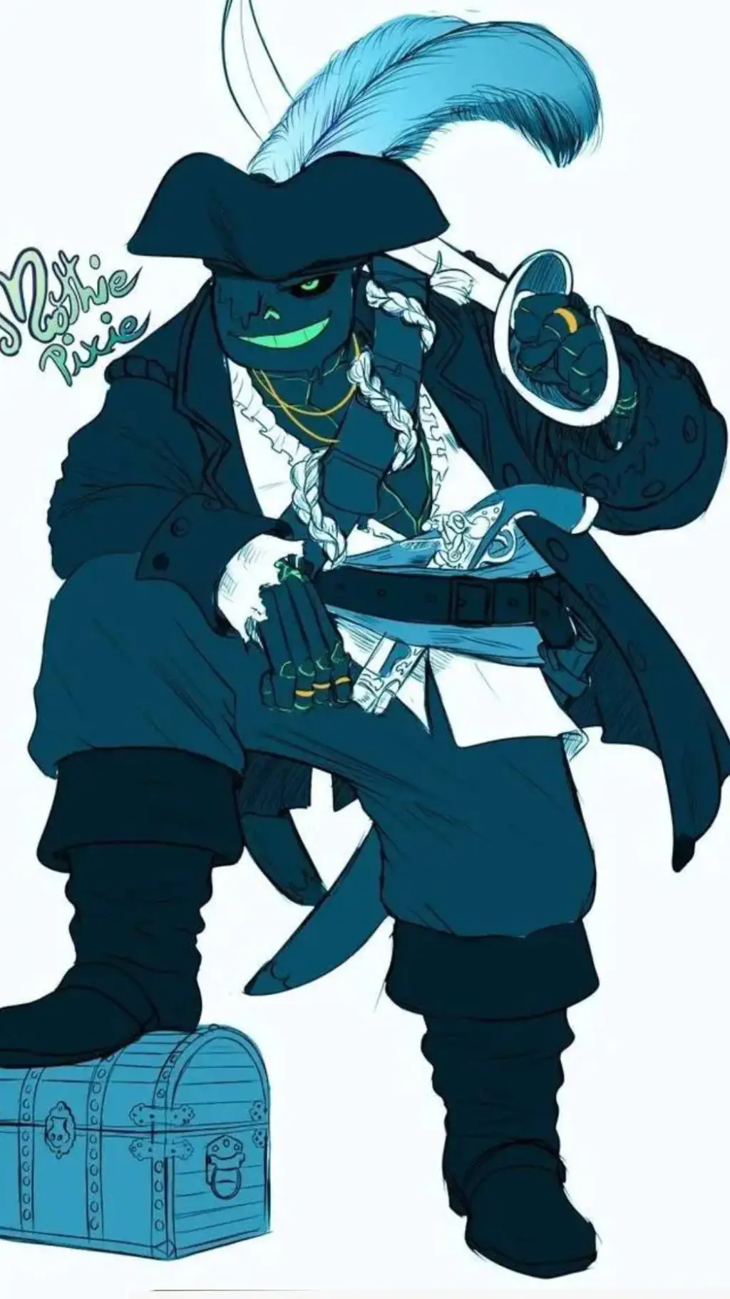 ai character: Найтмер background