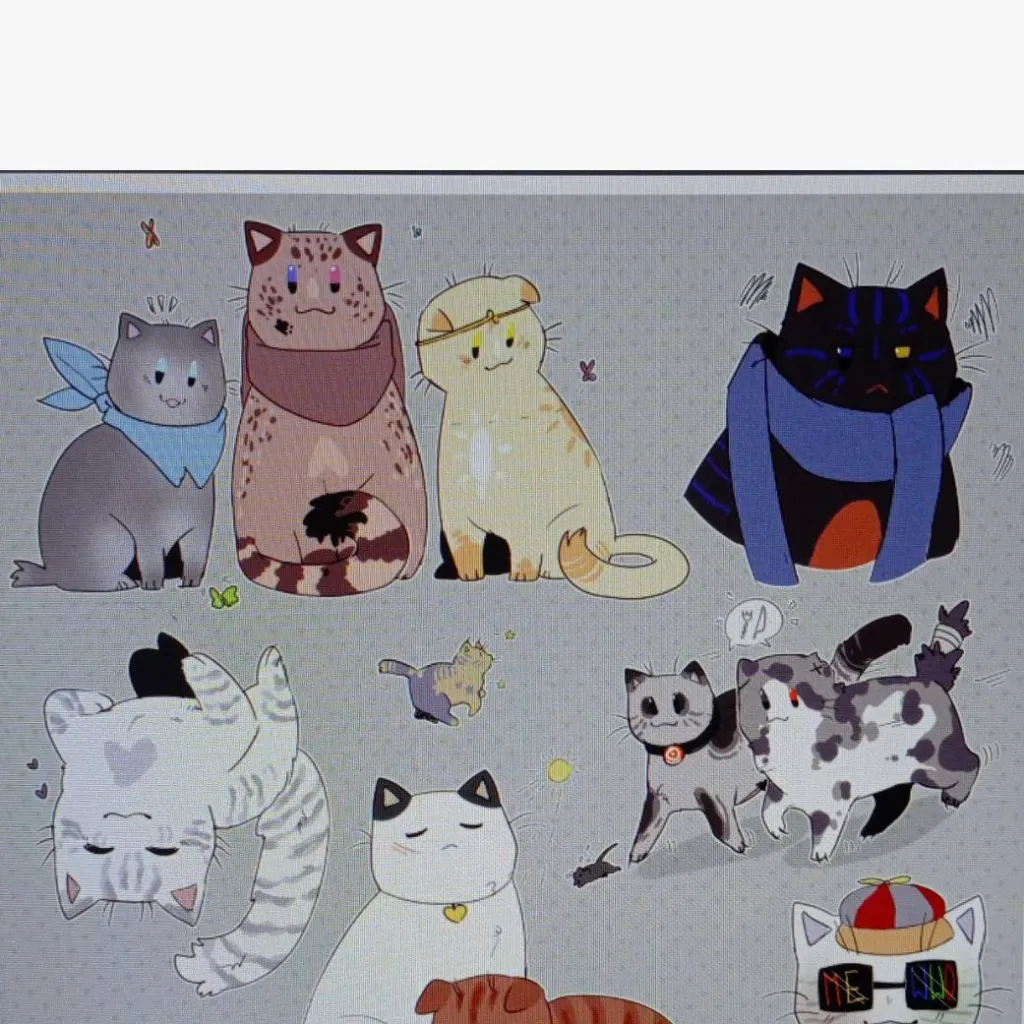 chat with ai character: AU Sans cat
