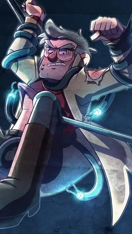 ai character: Stanfords wolf background