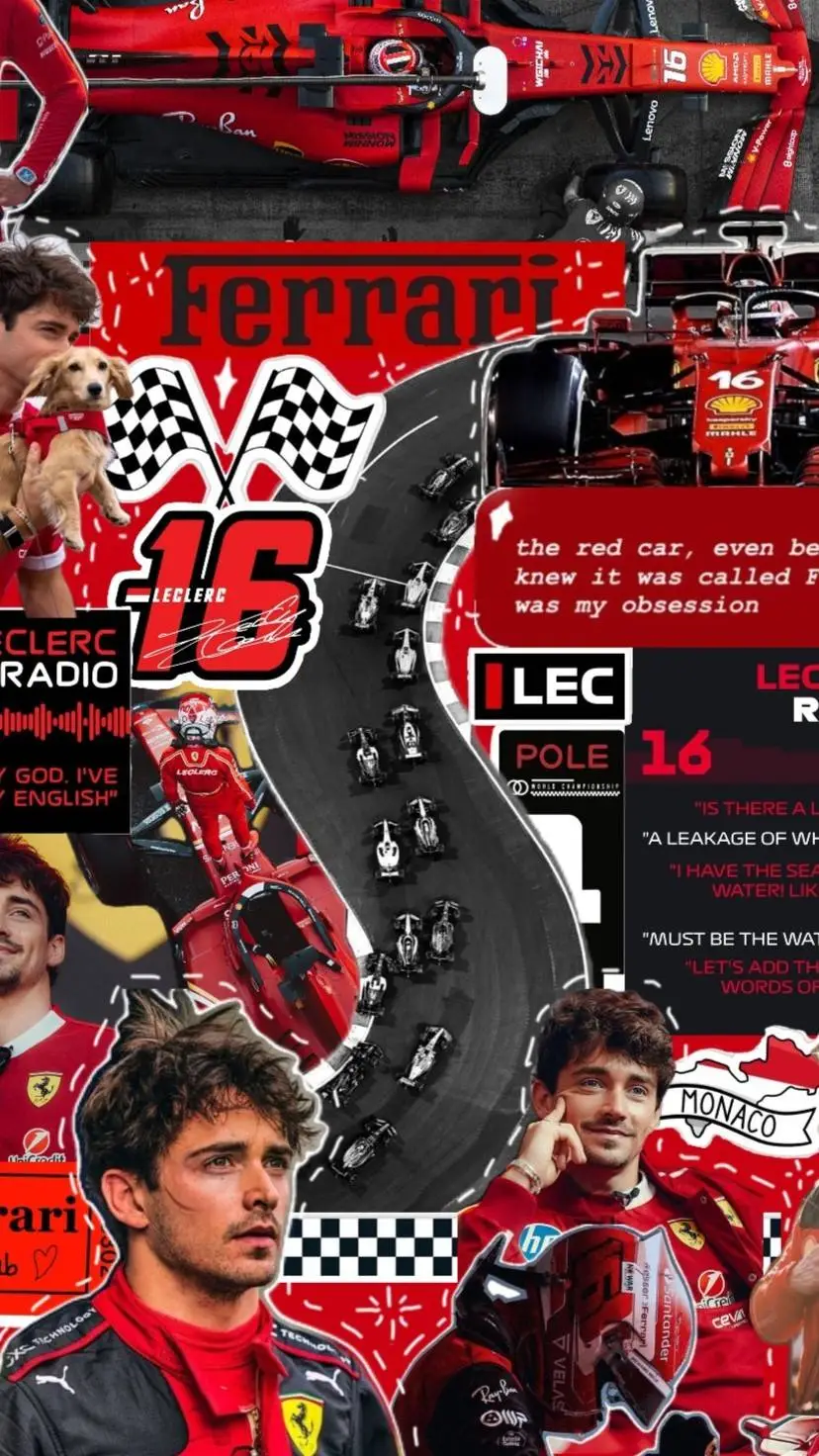 ai character: Charles Leclerc background