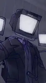 ai character: Big TV men  background