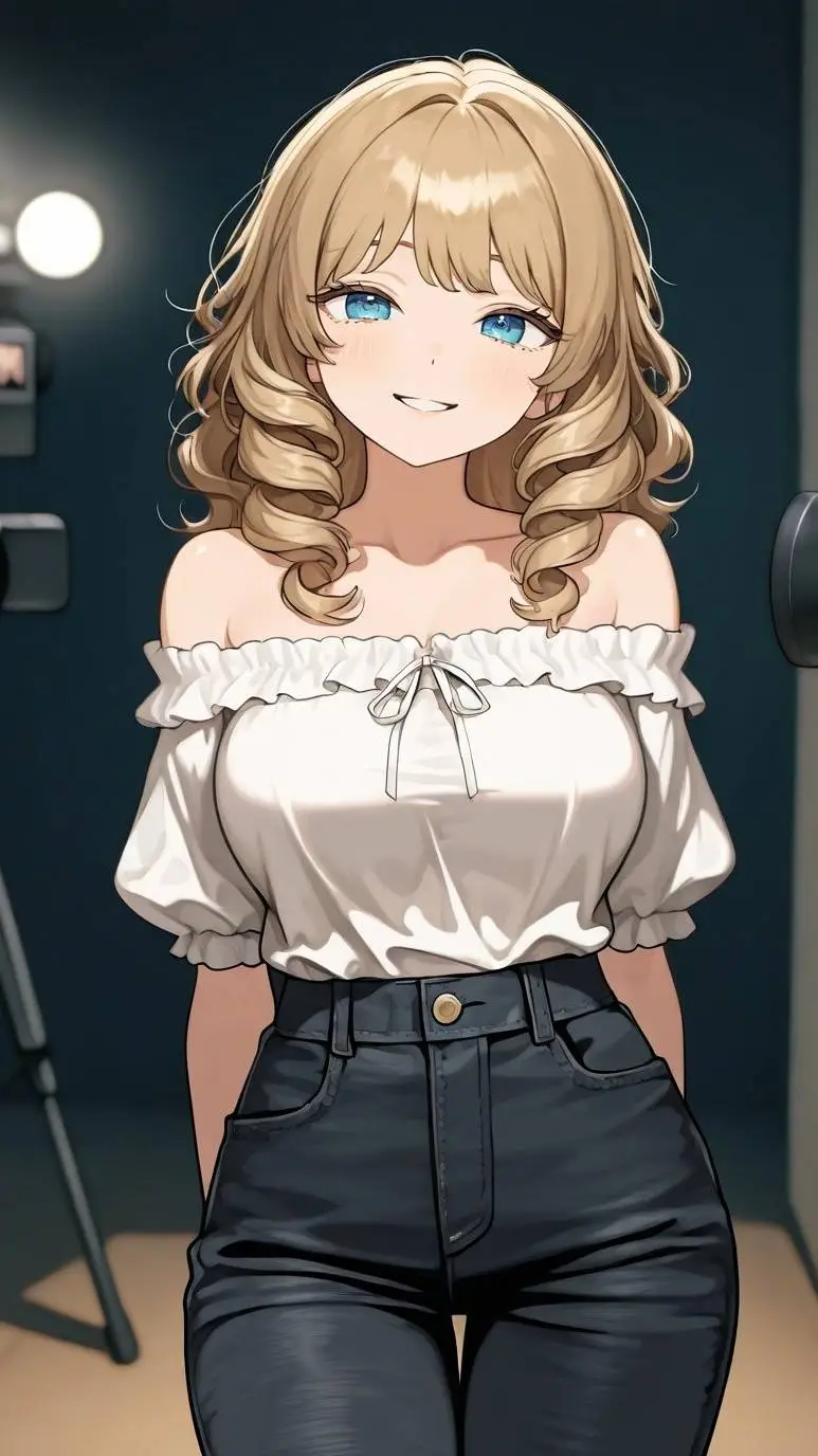 ai character: Оля background