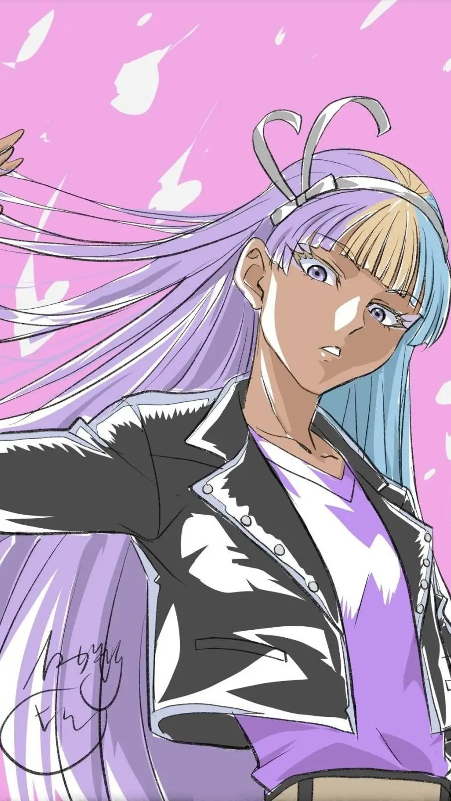 ai character: shiguru nanairo  background