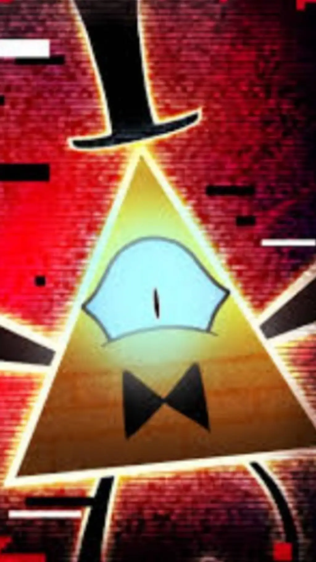 ai character: Bill cipher  background