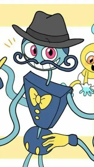 ai character: daddy long legs  background