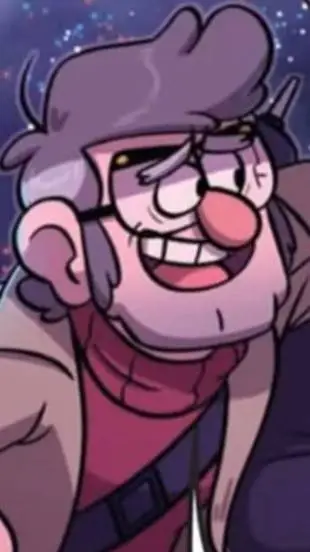 ai character: ✨Stanford pines✨ background