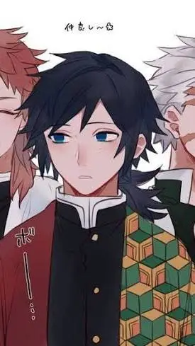 ai character: sabito,giyu,sanemi background