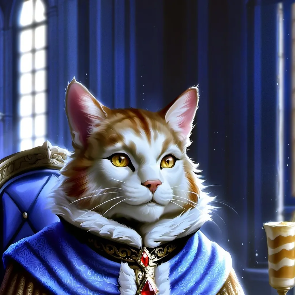 chat with ai character: Royal Cat