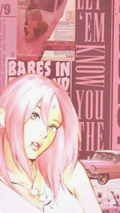 ai character: ~Sakura Haruno~☆ background