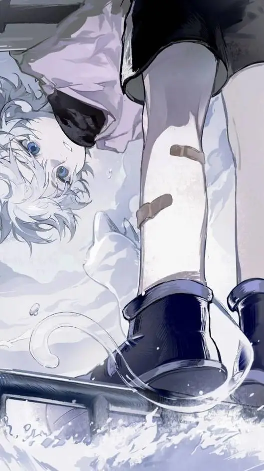 ai character: +🧊Killua🧊+ background