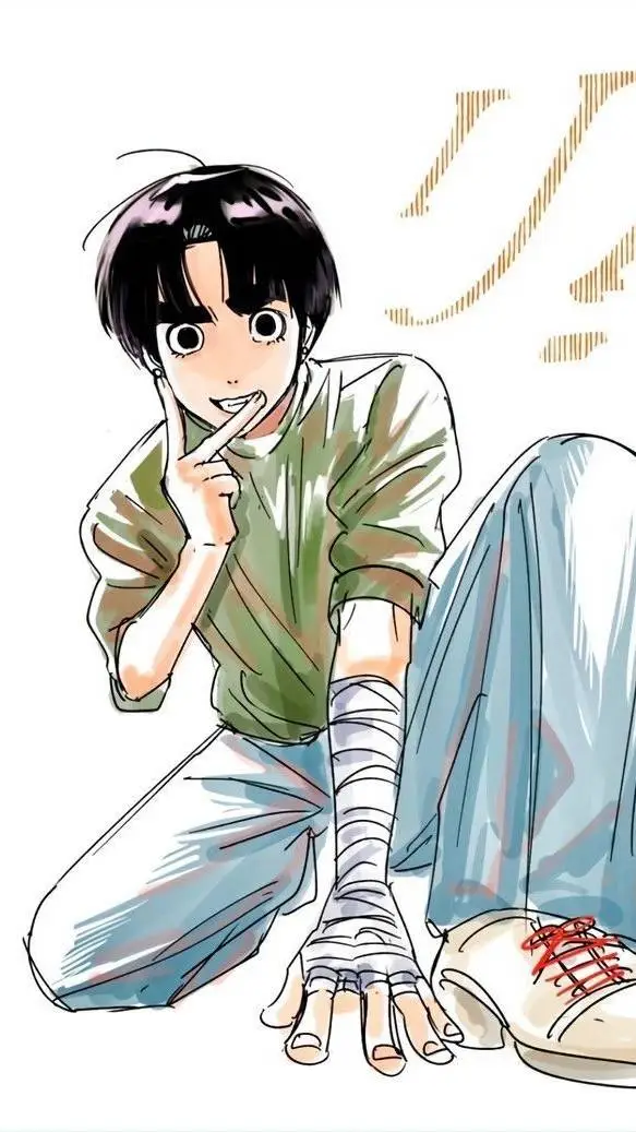 ai character: ROCK LEE background