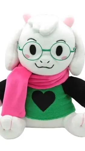 ai character: Ralsei peluche background