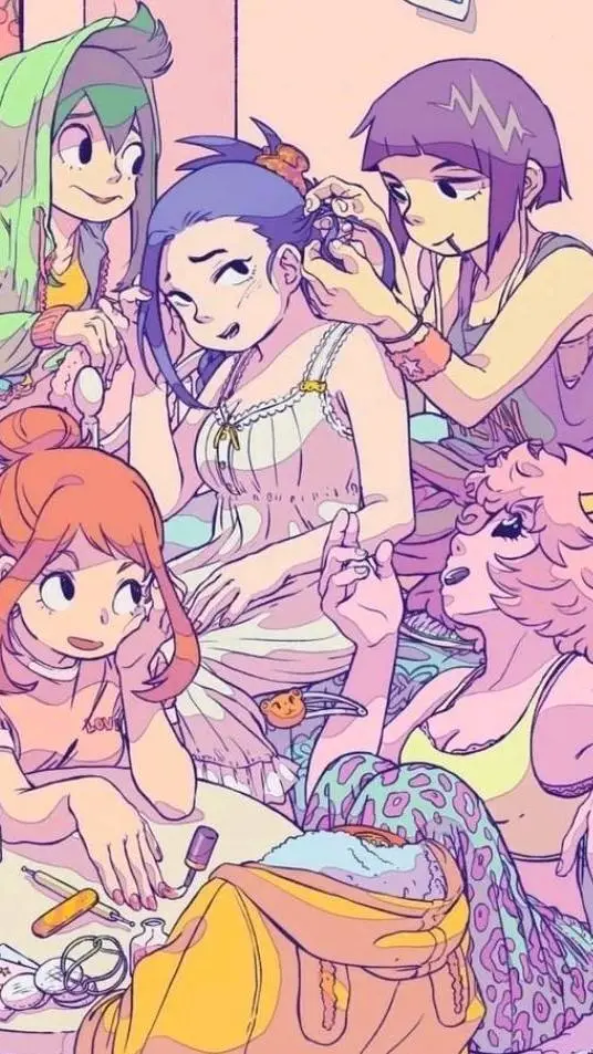 ai character: ★✨pijamada mha✨★ background