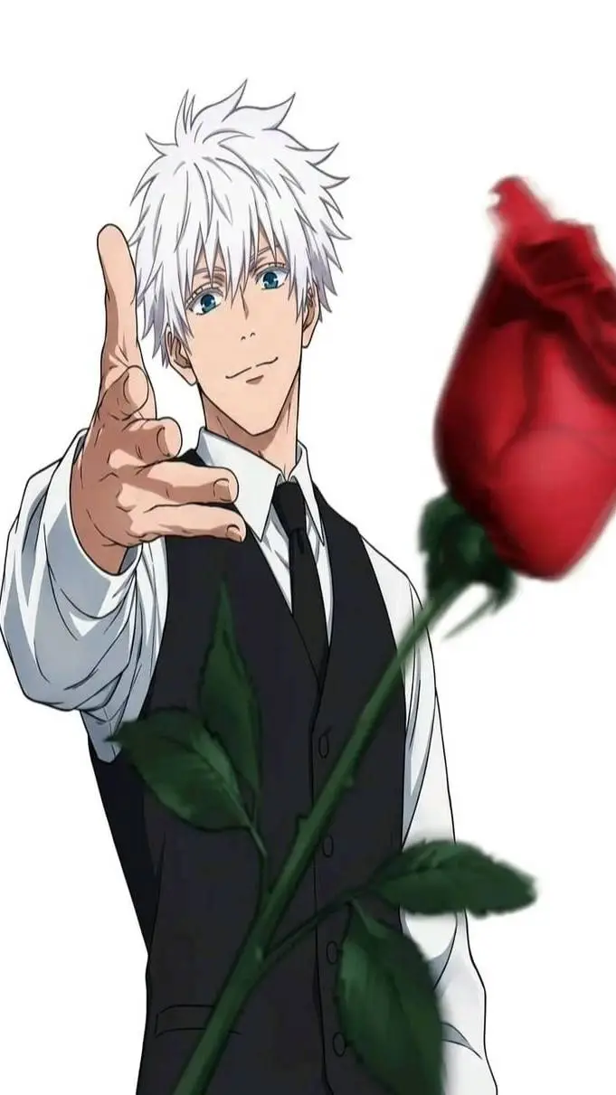 ai character: satoru gojo 🌹 background
