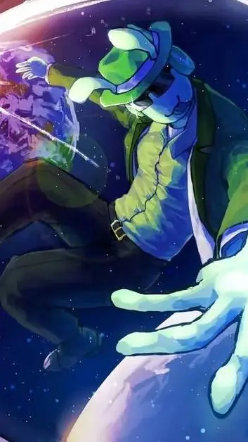 ai character: chance alien background