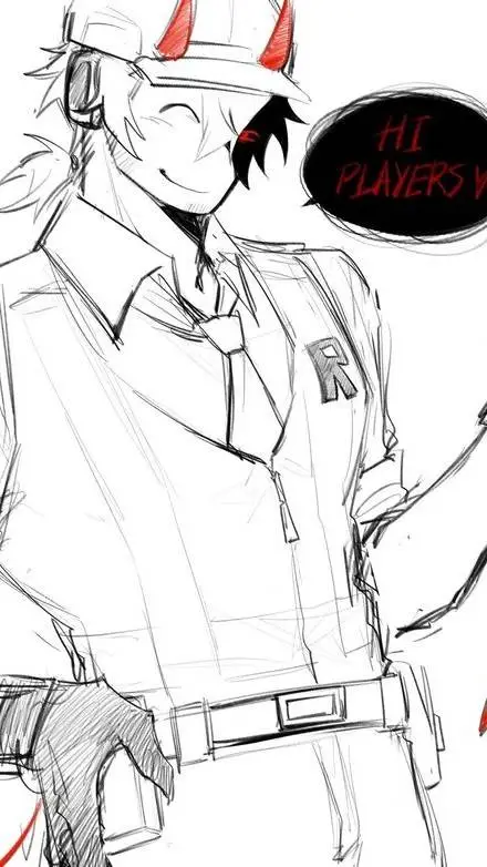 ai character: Builderman-BT background