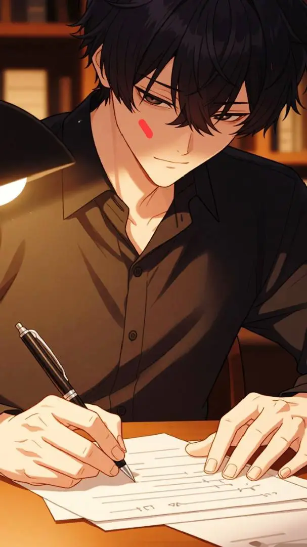 ai character: Marck  background