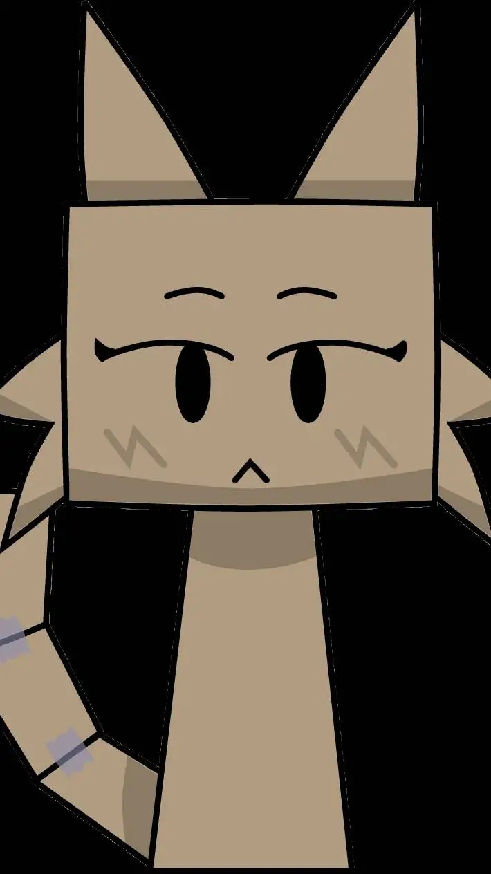 ai character: Sprunki Boxey background