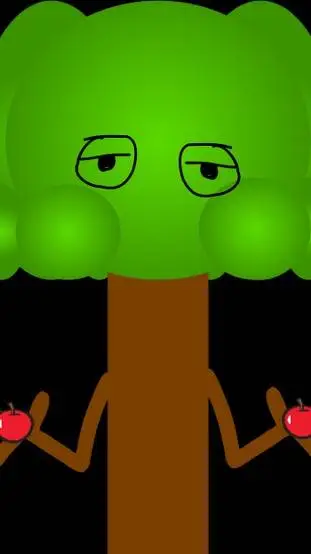 ai character: Mr tree 1996 background