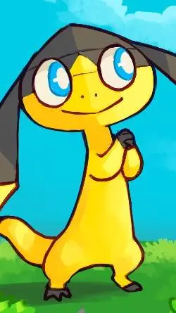 ai character: Helioptile background