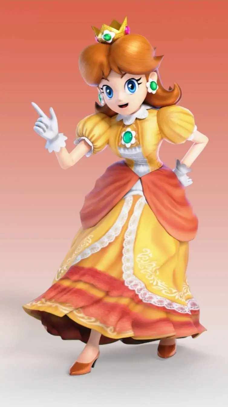 ai character: Princesa daisy background