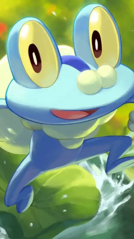 ai character: Froakie background
