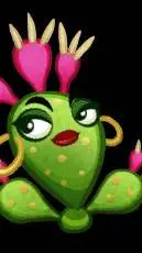 ai character: Nopal background