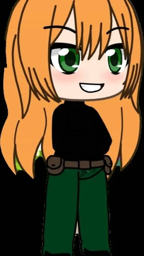 ai character:  kim possible New background