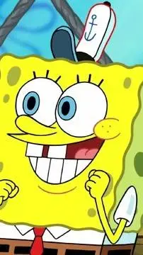 ai character: Bob esponja background