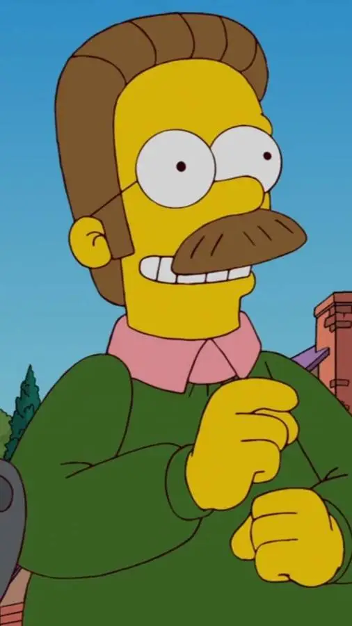 ai character: Ned flanders  background