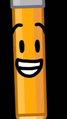 ai character: Pencil Bfdi background