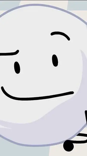 ai character: Snowball bfdi background
