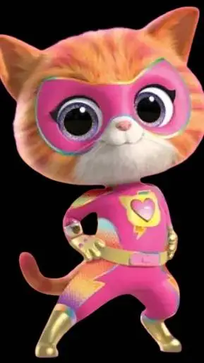 ai character:  Super Ginny  background