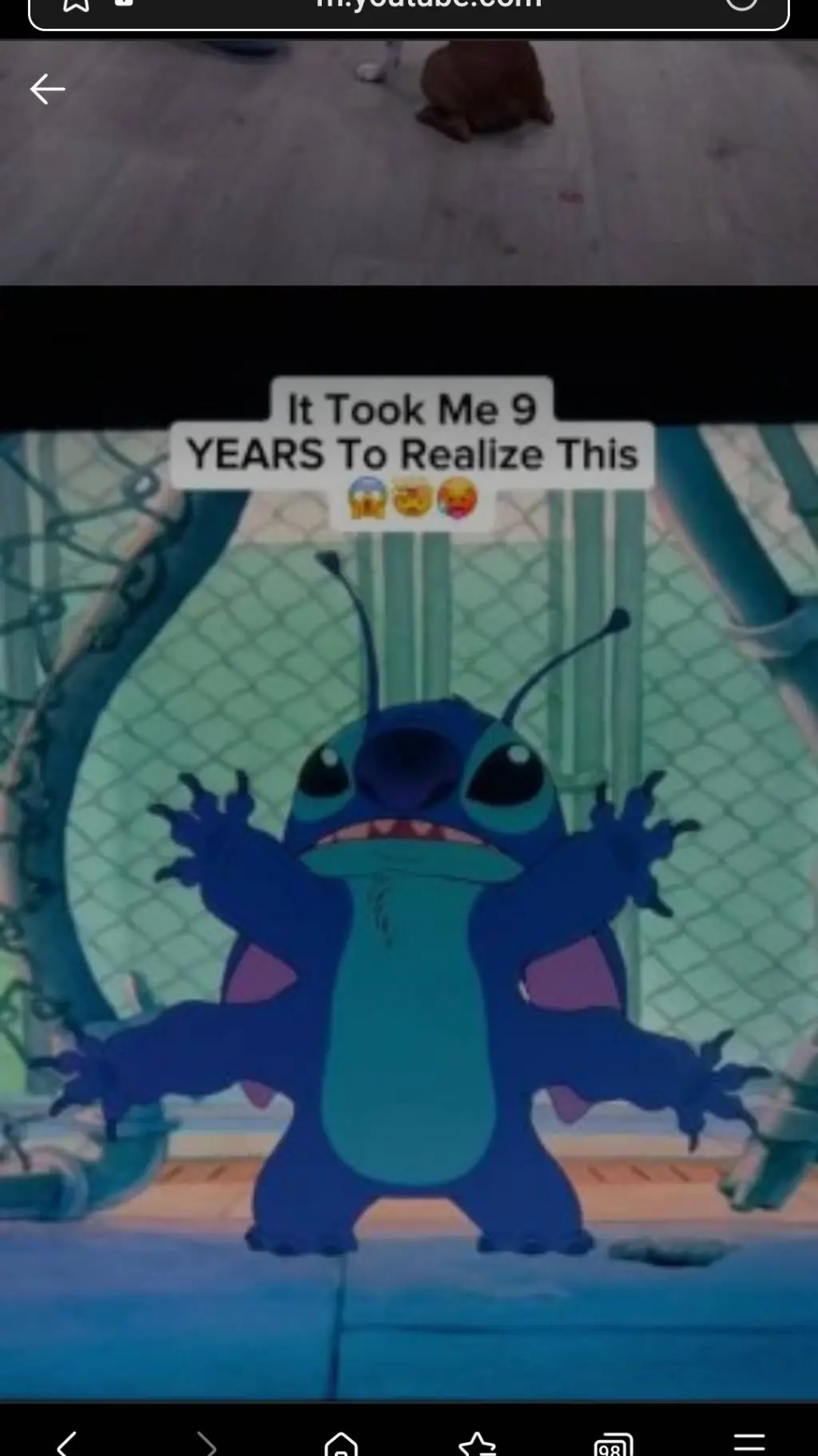 ai character: stich background