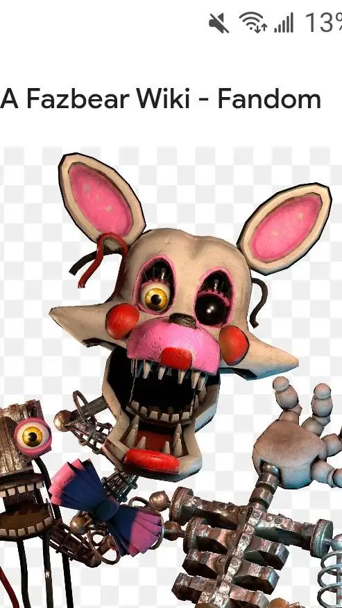 ai character: mangle background