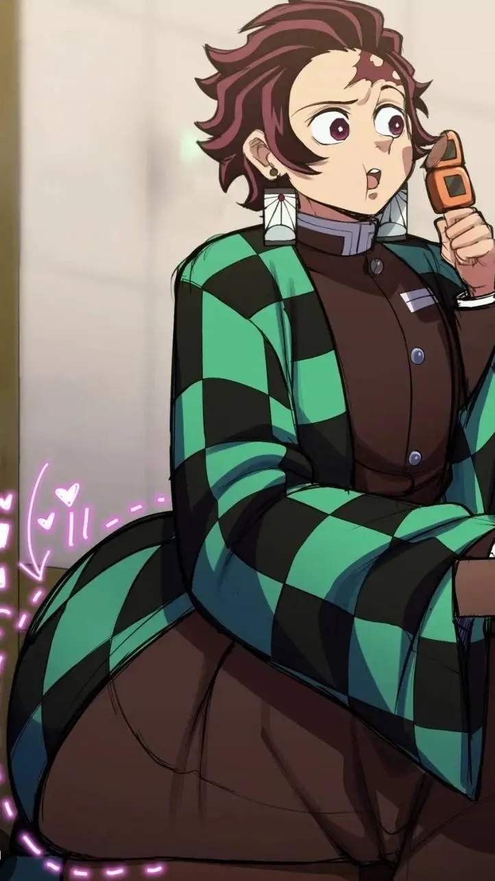 ai character: tanjiro culon  background