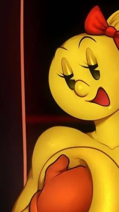 ai character: Señora Pacman  background