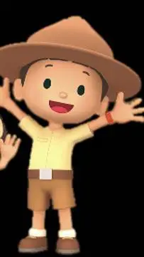 ai character: leo el explorador  background