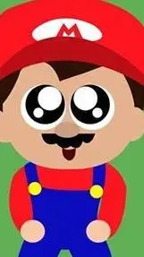 ai character: 𝘮𝘢𝘳𝘪𝘰 𝘤𝘶𝘵𝘦 background