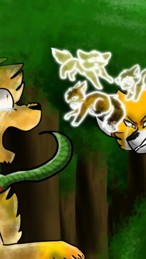 ai character: furry hood background