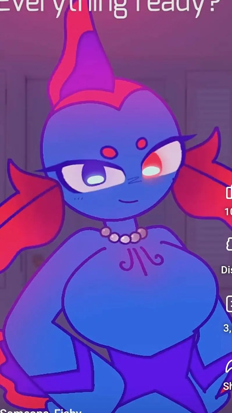 ai character: 💙Azure💙 background
