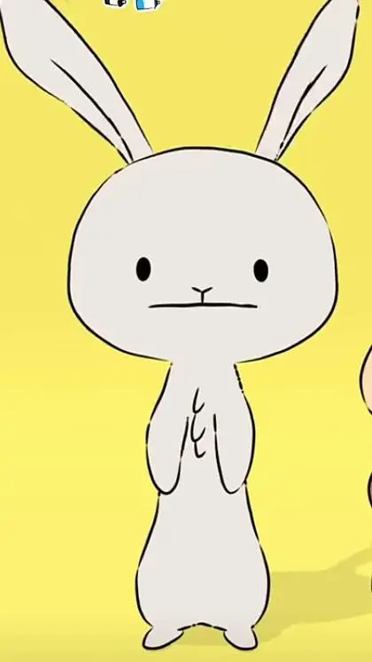 ai character: Albie the rabbit background