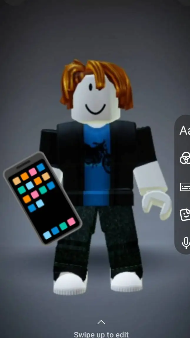 ai character: bacon background