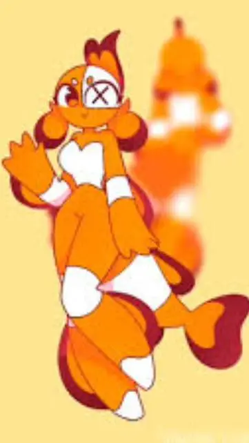ai character: ginger background