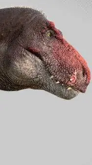 ai character: tiranosaurus background